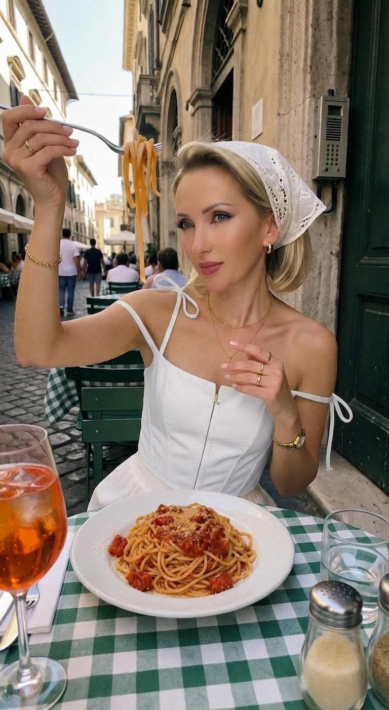 Pasta recipe on Lake Garda